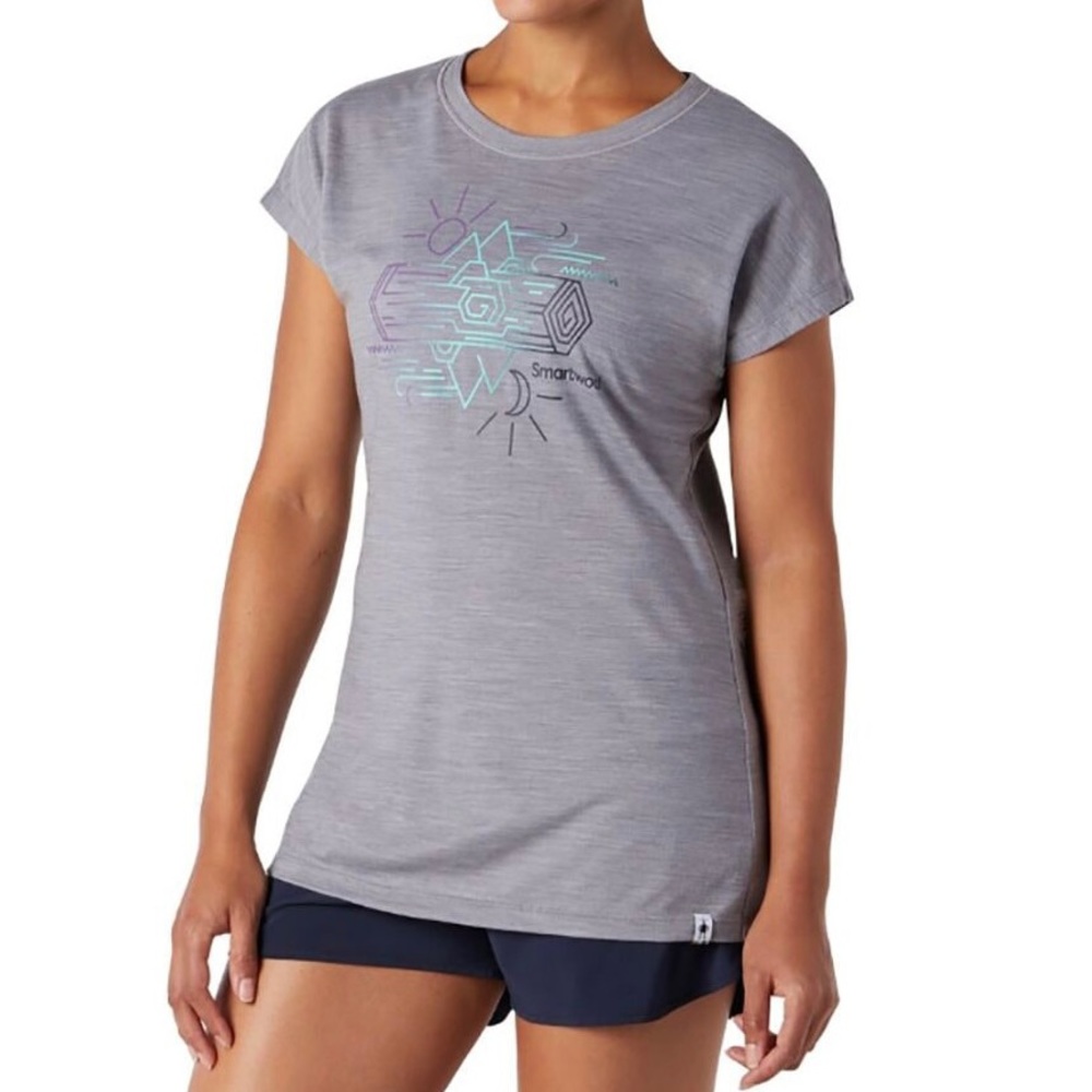Smartwool Merino Sport 150 Mountain Reflection T-Shirt - Picture 6 of 8